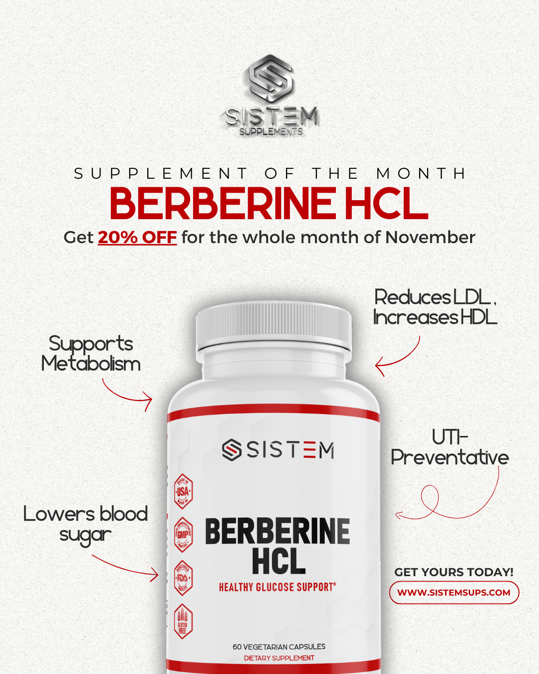 Berberine HCL