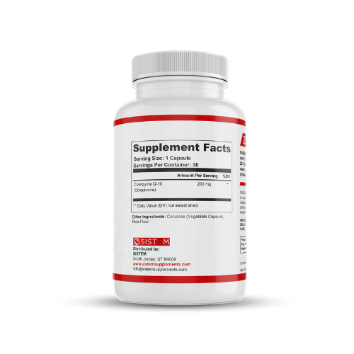 CoQ10. - SISTEM Supplements