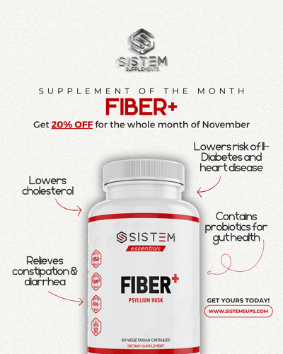 Fiber + - SISTEM Supplements