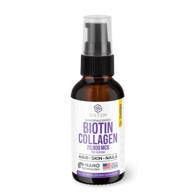 Nano Biotin+ Collagen - SISTEM Supplements