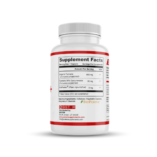 Turmeric + - SISTEM Supplements